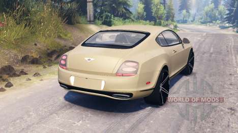 Bentley Continental Supersports pour Spin Tires