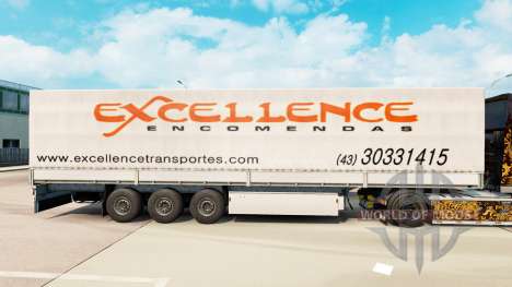Haut Excellence Encomendas auf semi für Euro Truck Simulator 2