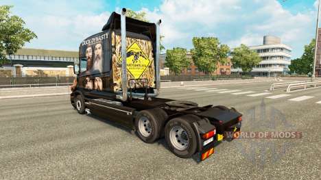 La peau du Canard Dynastie pour camion Scania T pour Euro Truck Simulator 2