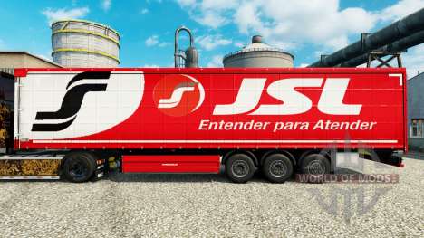 JSL Haut für Anhänger für Euro Truck Simulator 2