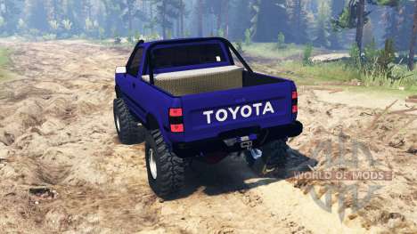Toyota Hilux 1989 pour Spin Tires