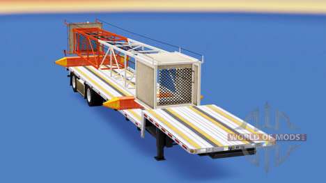 Bas de balayage avec les matériaux de constructi pour American Truck Simulator