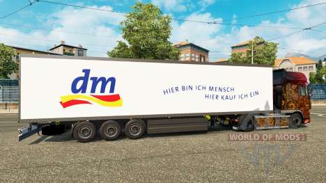 Semitrailer refrigerator Schmitz DM Pharmacie pour Euro Truck Simulator 2