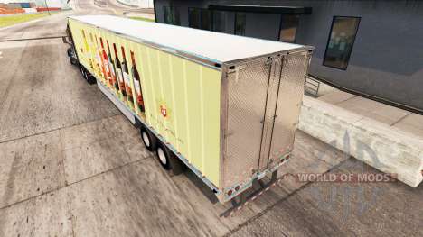 Haut, die E & J Gallo Winery in der extended tra für American Truck Simulator