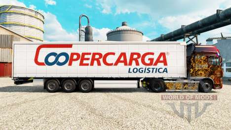 Haut Coopercarga für Anhänger für Euro Truck Simulator 2