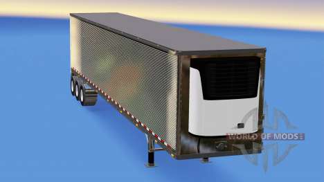 Chrome semi-frigorifique pour American Truck Simulator