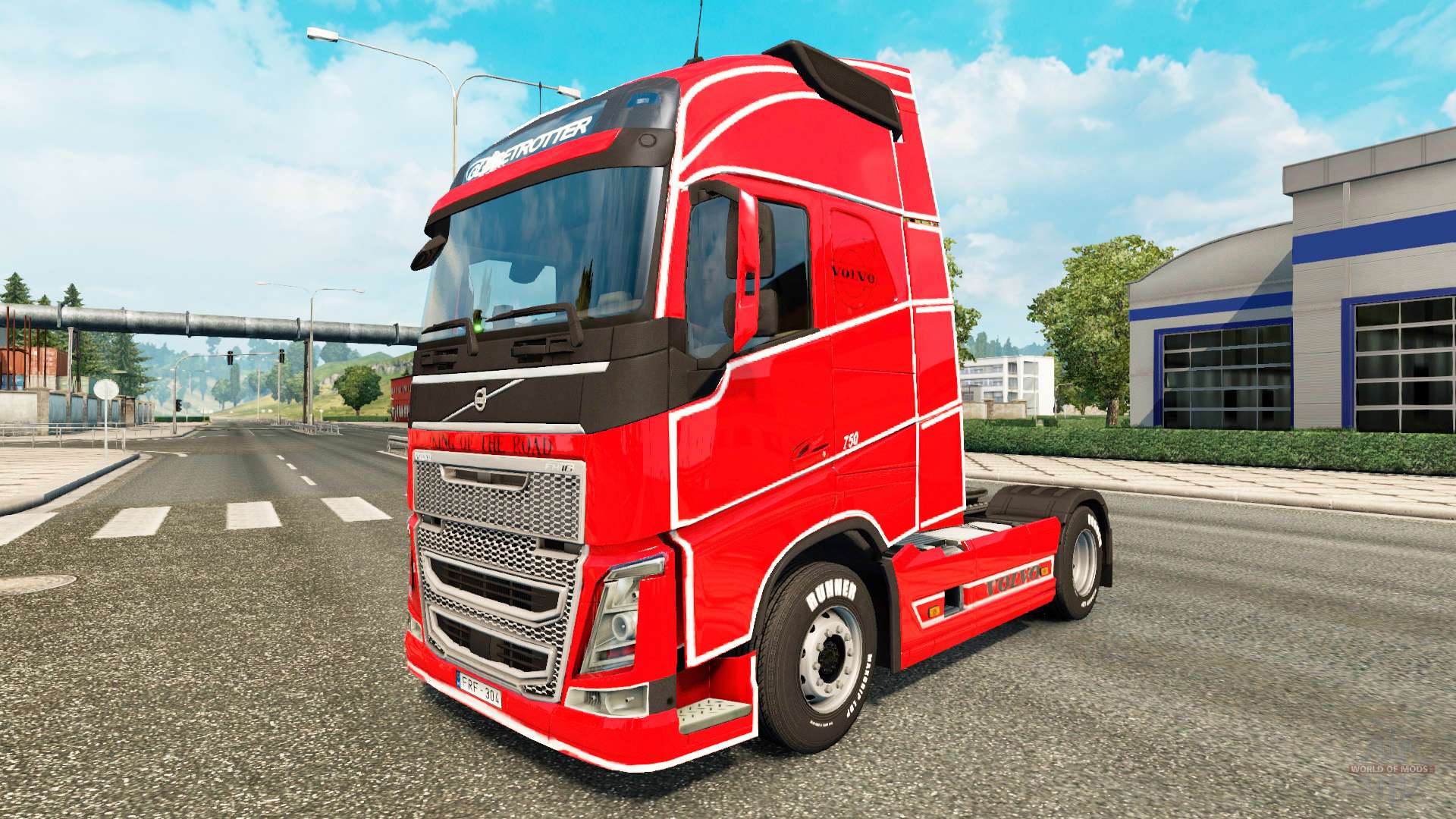 Einfach skin für VolvoLKW für Euro Truck Simulator 2