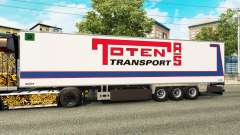 Semi-remorque frigo Chereau Toten de Transport pour Euro Truck Simulator 2