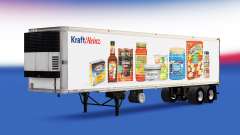 Haut-Heinz Kraft auf den trailer für American Truck Simulator
