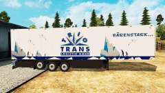 Semitrailer refrigerator Schmitz Trio Trans pour Euro Truck Simulator 2