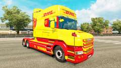 Haut DHL für Scania T truck für Euro Truck Simulator 2
