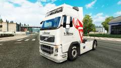 Viking Express skin für Volvo-LKW für Euro Truck Simulator 2