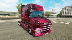 Weltall-skin für den truck Scania T für Euro Truck Simulator 2