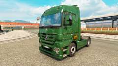 Trous de balles de la peau pour Mercedes Benz camion pour Euro Truck Simulator 2