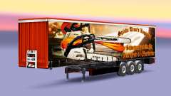 Die Spike Trans Logistic Haut für Anhänger für Euro Truck Simulator 2