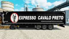 Haut Expresso Cavalho Preto in der semi für Euro Truck Simulator 2