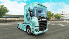 Crâne de la peau pour camion Scania pour Euro Truck Simulator 2