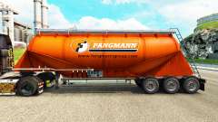 La peau Fangmann ciment semi-remorque pour Euro Truck Simulator 2