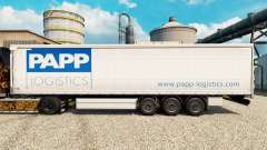 La peau Papp Logistique pour les remorques pour Euro Truck Simulator 2