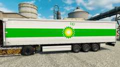 La peau de BP sur semi pour Euro Truck Simulator 2