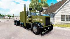 WW2 Clean skin für den truck-Peterbilt 389 für American Truck Simulator