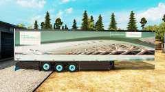 Semitrailer refrigerator Schmitz Siemens pour Euro Truck Simulator 2