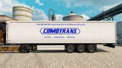 La peau ComoTrans pour les remorques pour Euro Truck Simulator 2