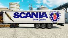 La peau Scania Logistique de Pièces de rechange pour remorques pour Euro Truck Simulator 2