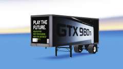 La peau NVidia GTX 980 Ti sur la remorque pour American Truck Simulator