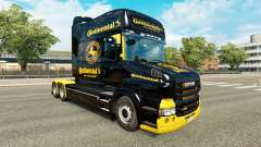 La peau Continental pour camion Scania T pour Euro Truck Simulator 2