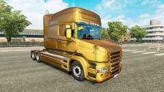 Metallic skin für Scania T truck für Euro Truck Simulator 2