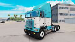 Haut Baby Blue truck Freightliner FLB für American Truck Simulator
