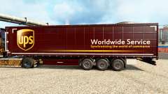 Haut UPS für Anhänger für Euro Truck Simulator 2