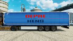La peau de Groupe Depre sur semi pour Euro Truck Simulator 2