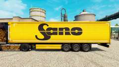 La peau Sano pour les remorques pour Euro Truck Simulator 2