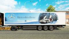 La peau Mercedes-Benz semi-remorques pour Euro Truck Simulator 2