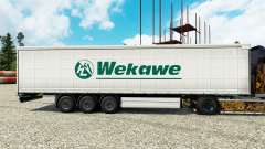 La peau Wekawe pour les remorques pour Euro Truck Simulator 2