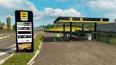 De nouvelles couleurs pour la station de gaz v0.4 pour Euro Truck Simulator 2