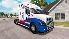 De la peau A. T. Un tracteur Freightliner Cascadia pour American Truck Simulator