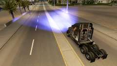 Blau xenon-Scheinwerfer für American Truck Simulator