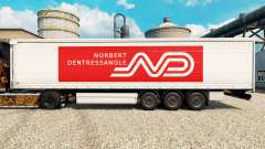 Norbert Dentressangle de la peau pour les remorques pour Euro Truck Simulator 2