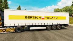 La peau Bertschi la Pologne en demi pour Euro Truck Simulator 2