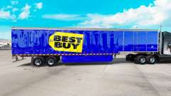Haut am Besten Kaufen Vorhang semi-trailer für American Truck Simulator