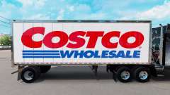 Haut Costco Wholesale auf einem kleinen Anhänger für American Truck Simulator