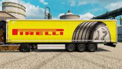 Pirelli de la peau pour les remorques pour Euro Truck Simulator 2