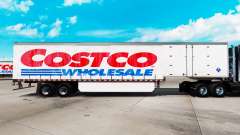 Haut bei Costco Wholesale curtain semi trailer für American Truck Simulator