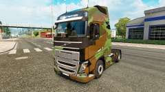Camo peau pour Volvo camion pour Euro Truck Simulator 2