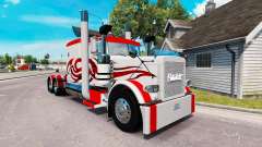 La peau Jammin de vitesse pour les camions Peterbilt 389 pour American Truck Simulator