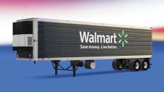 Haut Walmart auf dem Anhänger für American Truck Simulator