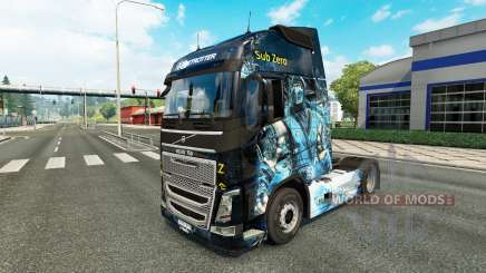 La peau est Sous Zéro sur la Volvo trucks pour Euro Truck Simulator 2